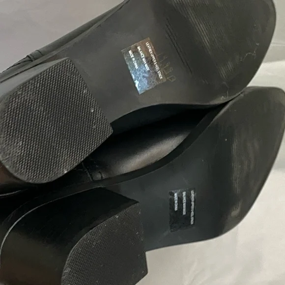 💛Women's Elegant Dolce Vita Classic Pointed Toe Stacked Heel Ankle Booties - Picture 7 of 7